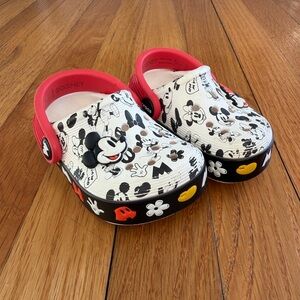 Disney Kids Mickey and Minnie Mouse Crocs